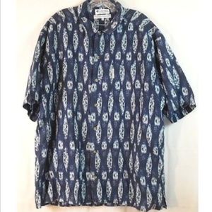 Columbia Sportswear Co. Men's XL Blue Shirt